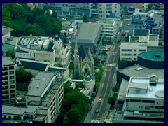 The views from Landmark Tower 31 - church